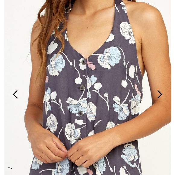 RVCA 90s Baby Halter Dress - Picture 2 of 3